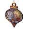 Designocracy Set of 2 Little Girl with Fairies Wooden Christmas Ornaments 5.5"